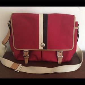 Coach Red Messenger Bag